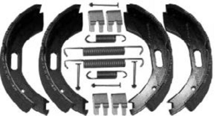 Moog Brake Shoe Axle Set for BPW S2005-7RASK