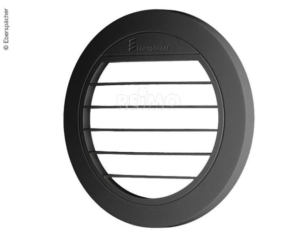 EBERS Air outlet flat 0° black for stand Airtronic D3, Ø90mm - 481137 | Stahlor image 1