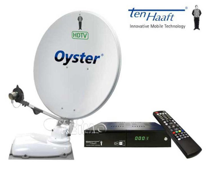 Ten Haaft satellite system Oyster 65 CI HDTV incl. HD receiver + twin LNB