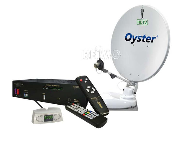 ten Haaft Satellite system Oyster 65HDTV Skew, Twin LNB - 49026 | Stahlor image 1