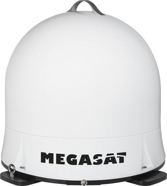 Megasat Campingman Portable ECO 2 Satellite System, White