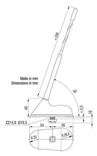 DIETZ 12V roof antenna for panel vans with a metal roof - 49170 | Stahlor image 2