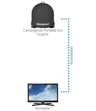 Megasat Campingman Portable ECO Satellite System - Graphite - 492950 | Stahlor image 3