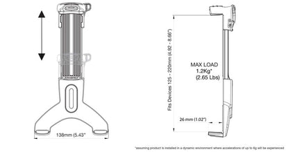 Scanstrut ROKK - holder for tablet - 493466 | Stahlor image 3