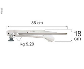 TELEC Voyager Digimatic 65 satellite system with DSF90E/HD and mast - 493555 | Stahlor image 2