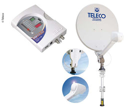 TELEC Voyager Digimatic 65 satellite system with DSF90E/HD and mast - 493555 | Stahlor image 1