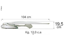 Teleco Satellite system FlatSat Skew Easy Smart 85 - 493558 | Stahlor image 2