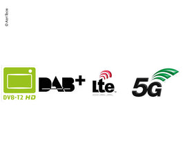 Reimo Universal antenna for DVB-T2/FM/DAB+/4G LTE and 5G Highspeed Internet - 494144 | Stahlor image 2