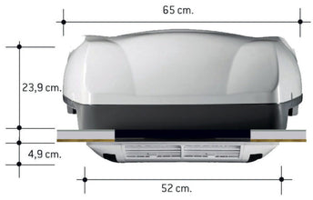 TELEC Telair Dualclima 8400H roof air conditioner - 495016 | Stahlor image 5