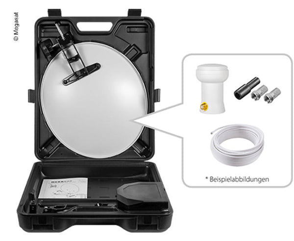 Megasat Campingkoffer m.LNB+Kabel - 496204 | Stahlor image 1