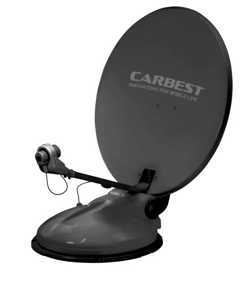 Travelsat 2 satellite system, 68 cm with Bluetooth, dark grey