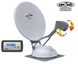 SRMEC Travel sat 80 HD SKEW, Plus Panel, Single LNB - 49648 | Stahlor image 1