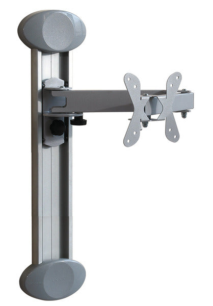 LIPPE TV bracket wall bracket silver - sliding rail 990 mm - 49673 | Stahlor image 1