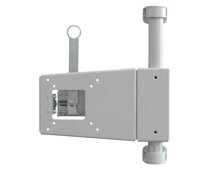 TFT-holder, swivelling and tiltable, left w. blue LED