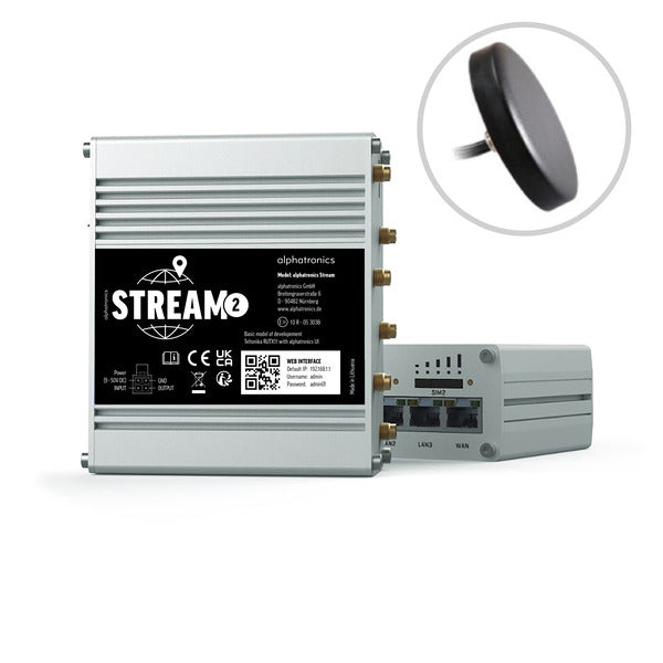 ALPHA Alphatronics Stream 2 4G - 497019 | Stahlor image 1