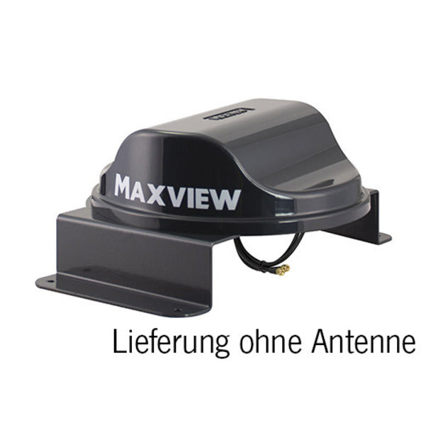 Aluminum roof mount for panel van - Black
