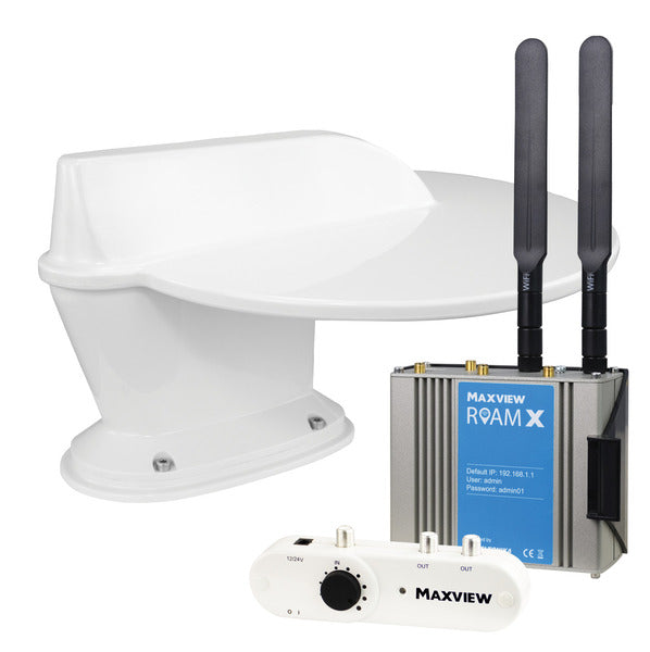 Maxview ROAM X Combo 4G/5G Antenna for Motorhomes, White