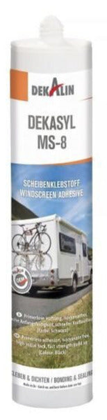 Dekalin DEKAsyl MS-8 Windshield Adhesive, Black, 290 ml
