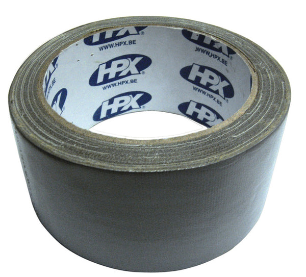 Reimo Textile adhesive tape, silver, 10mx50mm - 500383 | Stahlor image 1
