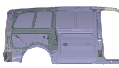 Reimo Insulation Set Mercedes Vito VS20 (L = 5.14 m) Kombi, Pre-Cut - image 3