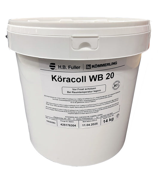 Köracoll WB 20 Special Dispersion Adhesive, 14 kg