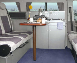 Reimo Table system for VW T5/T6/T6.1 CityVan - decor Pearl - image 2