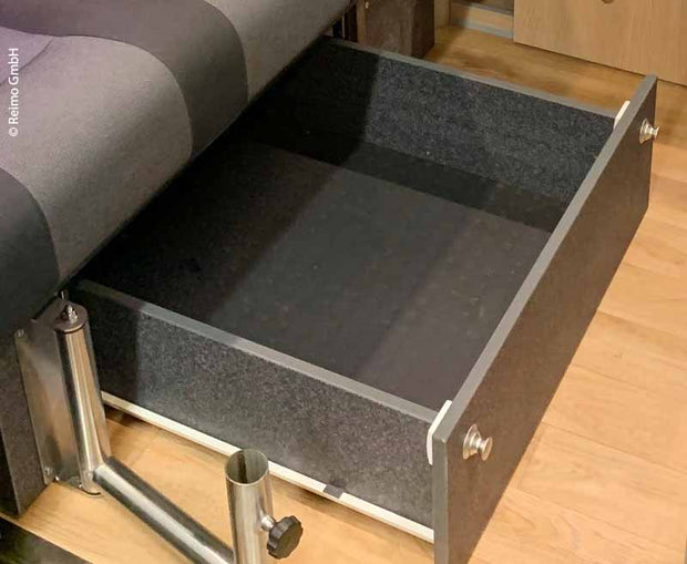 Drawer for Rock and Roll Bed VW T6/T5 Variotech 3100 Size 10, Basalt Decor, Assembled