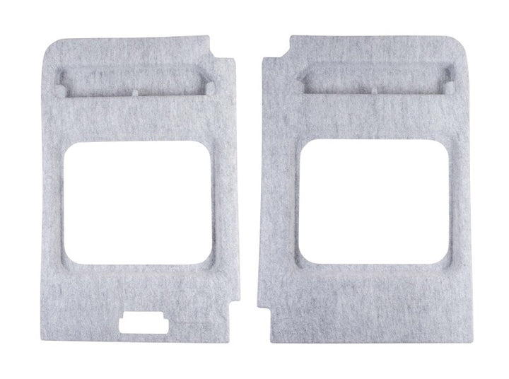 Rear door trim for Fiat Ducato from model year 2006 - 2-piece - light gray