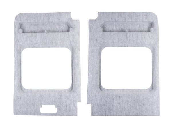 Reimo Rear door trim for Fiat Ducato from model year 2006 - 2-piece - light gray - 510460 | Stahlor image 1