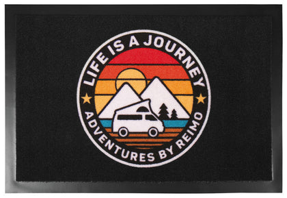 Foot mat LIFE IS A JOURNEY - 60 x 40 cm