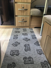 Arisol Living room carpet 50x150cm grey, pattern, 45% polyester/55% cotton - 516480 | Stahlor image 2