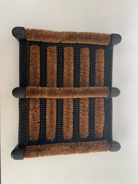 Coir mat 30x35x3cm, coconut/rubber
