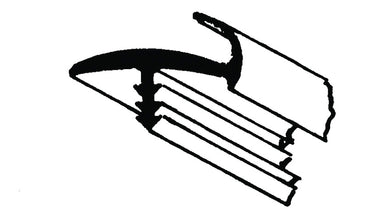 Reimo Inner door edging with sealing lip - 5210349 | Stahlor image 2