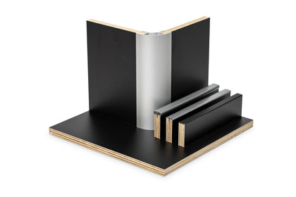 Möb.Plat.schw.matt122x244