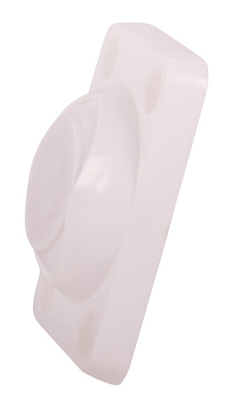 Komplast Door stop plastic (white), magnetic, strength: 10kg, 2 pcs. - 52405 | Stahlor image 1