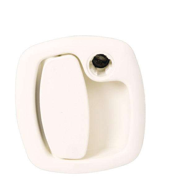 FAWO Damper lock with inner part for HSC cylinder white, without cylinder - 524346 | Stahlor image 1