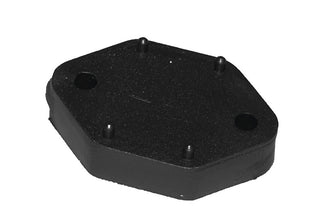 Reimo Spacer plate, height 10mm, black - 524505 | Stahlor image 1