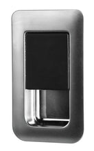 Reimo Snap lock 36 x 59 mm for door thicknesses 12 - 18 mm - Matt Chrome / Black - 52494 | Stahlor image 1