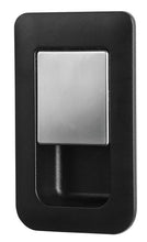 Reimo Snap lock 36 x 59 mm for door thicknesses 12 - 18 mm - Matt Black / Chrome - 52496 | Stahlor image 1