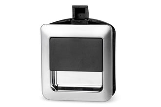 Reimo Snap lock 55 x 59 mm for door thicknesses 12 - 18 mm - Matt Chrome / Black - 52498 | Stahlor image 4
