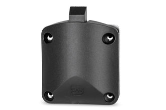 Reimo Snap lock 55 x 59 mm for door thicknesses 12 - 18 mm - Matt Chrome / Black - 52498 | Stahlor image 5