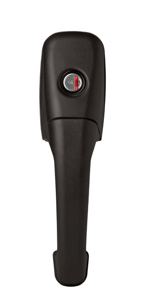 Zadi Exterior grip CARAVAN right, without cylinder and key, black - 52604 | Stahlor image 1