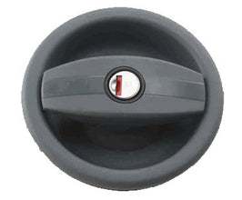 Zadi Door lock CARAVAN right, black/black - 52607 | Stahlor image 1