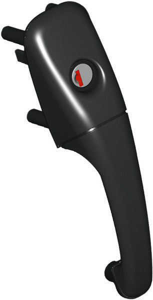 Zadi Exterior grip for motor-homes and caravans right, without cylinder and key, blac - 52611 | Stahlor image 1