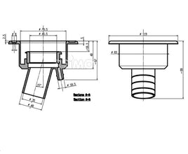 Zadi Filler 40mm/water/black - 52623 | Stahlor image 2