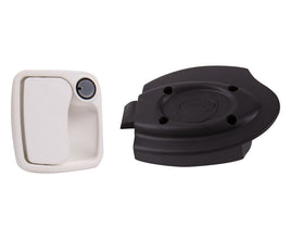 Zadi PushLock quadrate black without cylinder and key - 52642 | Stahlor image 1