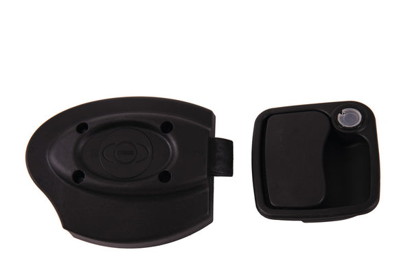 Zadi Euro garage lock black without cylinder and key/25mm/ - 52645 | Stahlor image 1