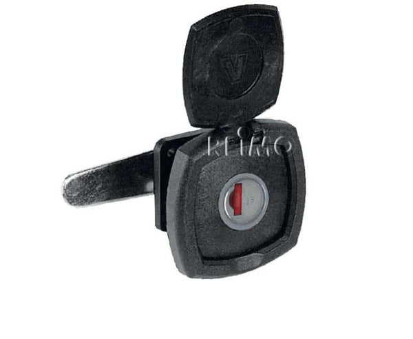 Zadi PushLock quadrate white without cylinder and key - 52648 | Stahlor image 1
