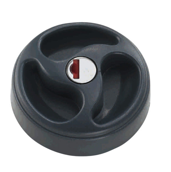 3-handle tank cap - Black