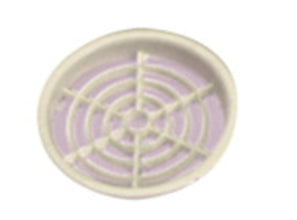 Reimo Furniture ventilation grille 60 mm round (cream) - 53016 | Stahlor image 1